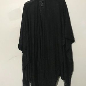 APT. 9 One size Black Cape Poncho Sweater Women